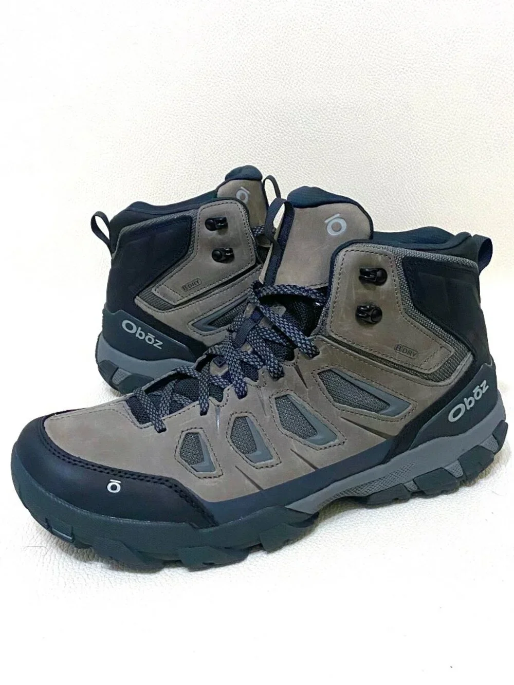 Oboz Sawtooth X Mid Waterproof B-DRY Hiking Boots Mens 13 Charcoal NWOB